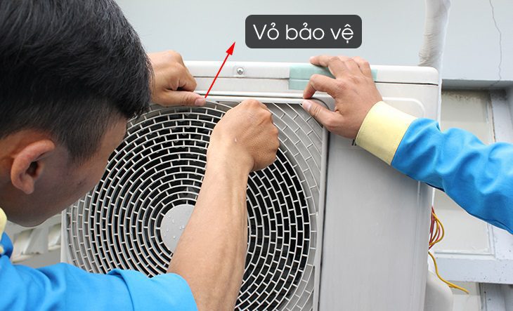 Các bước vệ sinh dàn nóng điều hoà Funiki
