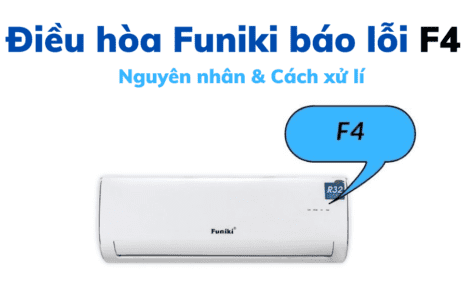 Điều Hòa Funiki Báo Lỗi F4