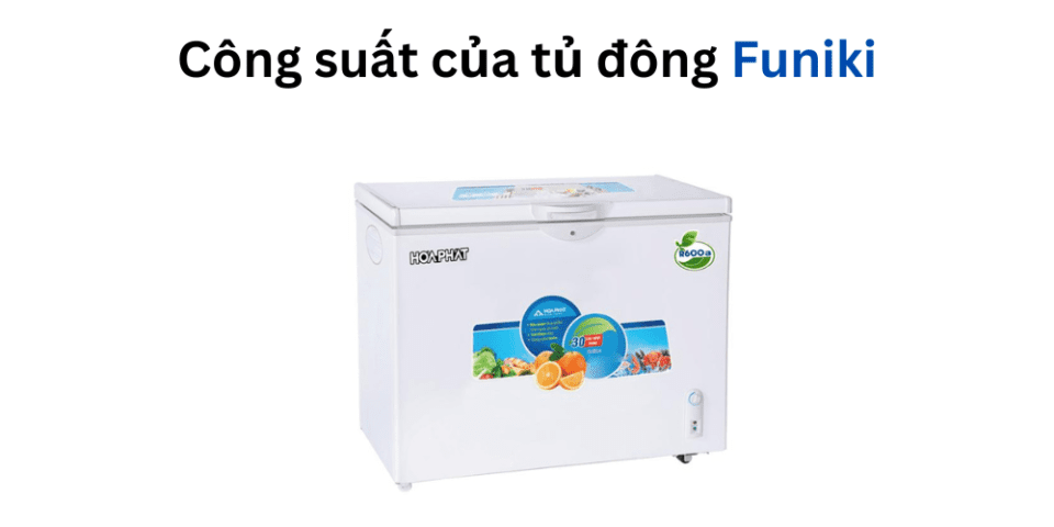 công suất tủ đông Funiki