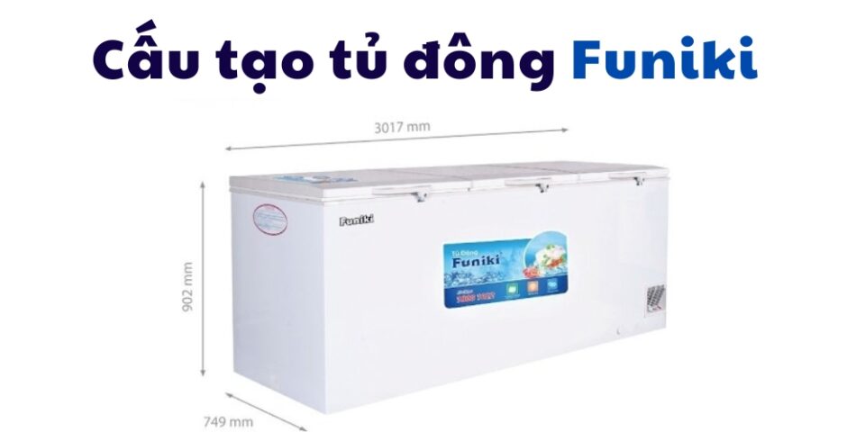 cấu tạo tủ đông funiki chi tiết