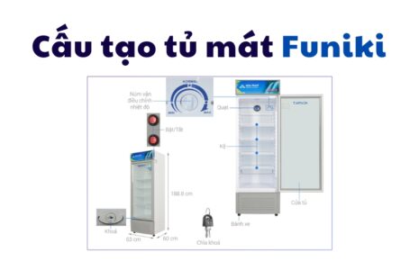 cấu tạo và nguyên lí hoạt động tủ mát Funiki