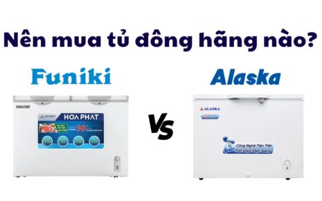 so sánh tủ đông funiki và alaska