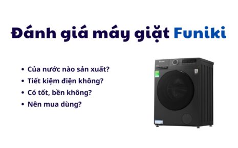đánh giá máy giặt Funiki