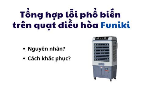 lỗi phổ biến trên quạt điều hòa Hòa Phát