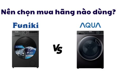 so sánh máy giặt Funiki và Aqua