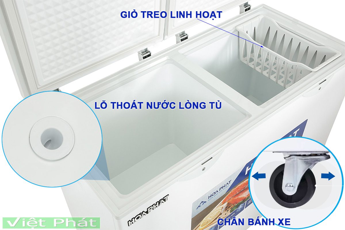 - Tủ đông Hòa Phát BN6245 - hình số 13
