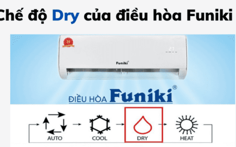 Chế độ Dry Của điều Hòa Funiki