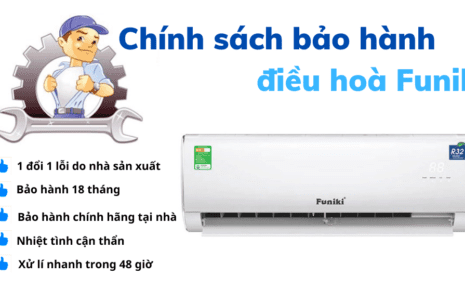 Chính Sách Bảo Hành điều hoà Funiki