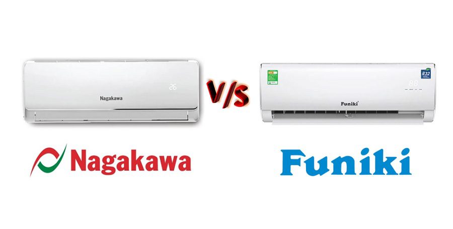So sánh điều hòa Nagakawa và Funiki