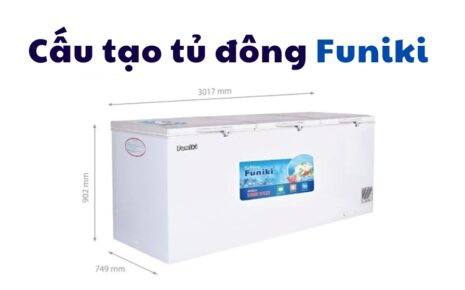 cấu tạo tủ đông funiki chi tiết