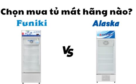 so sánh tủ mát Funiki và Alaska