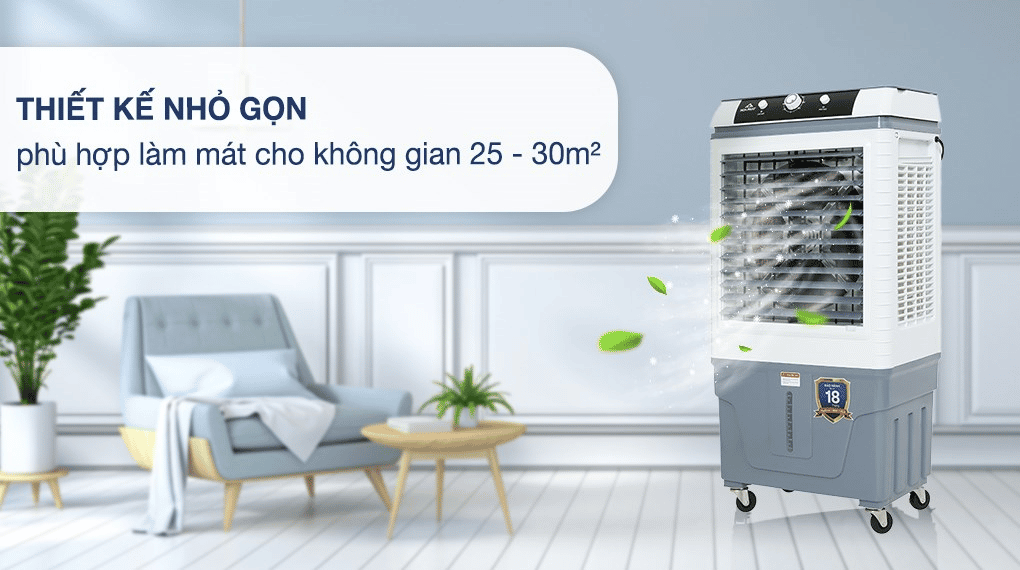 Phù hợp diện tích 25-30m2