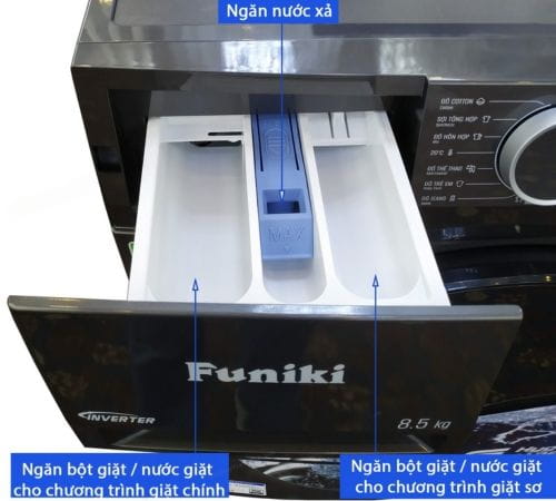 Khay đựng bột giặt nước xả