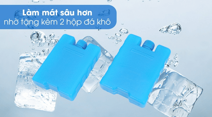 Hộp đá khô hỗ trợ làm lạnh