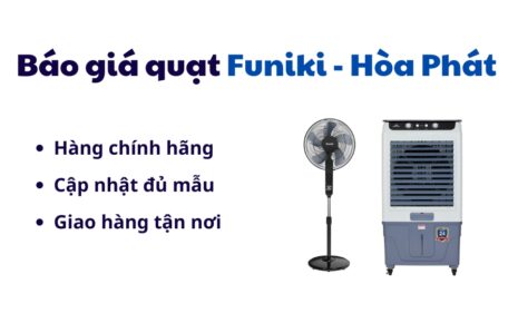 bảng báo giá quạt funiki - hòa phát